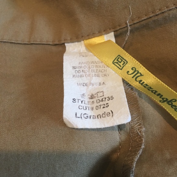 ❤️ Tunic brown junior large button down - Picture 2 of 2