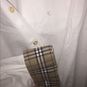VINTAGE Burberry London button-down