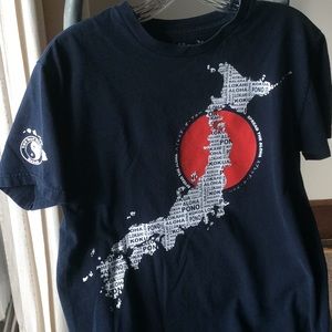 Hawaii tribute to Japan Aloha t-shirt