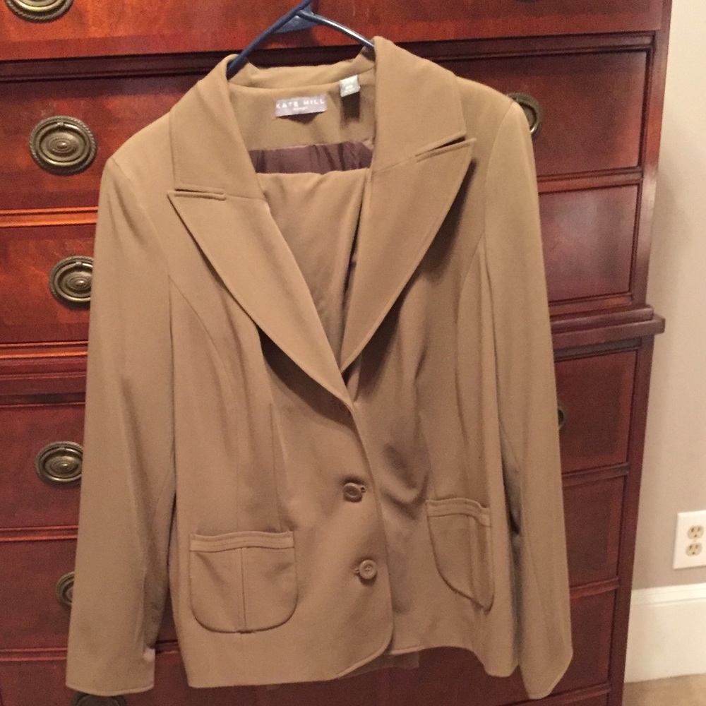 Beige Pant Suit