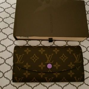 Purple Emilie Wallet