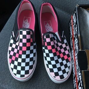 Checkered Vans