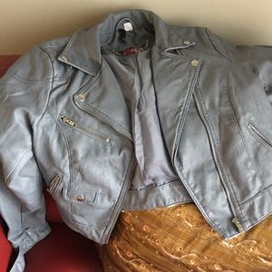 H&M Moto jacket sz 12