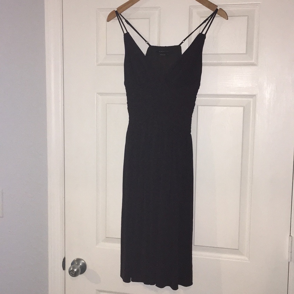 Brown BCBG dress