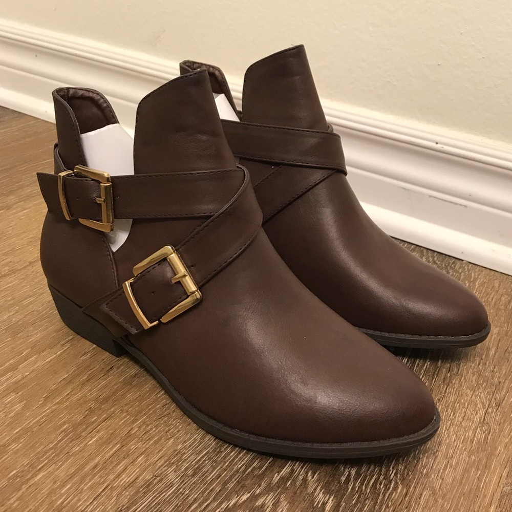 Brown Ankle Boots