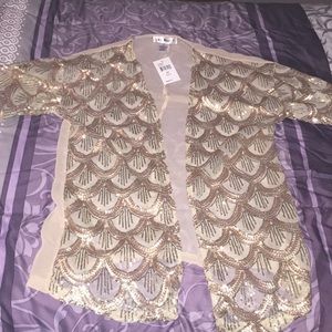 Brand new beaded cardigan