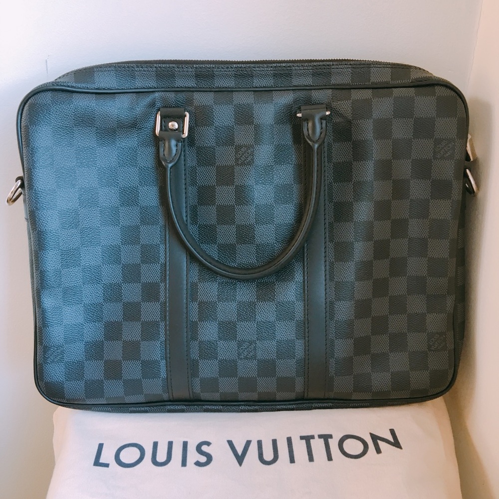Louis Vuitton PORTE DOCUMENT BUSINESS Bag