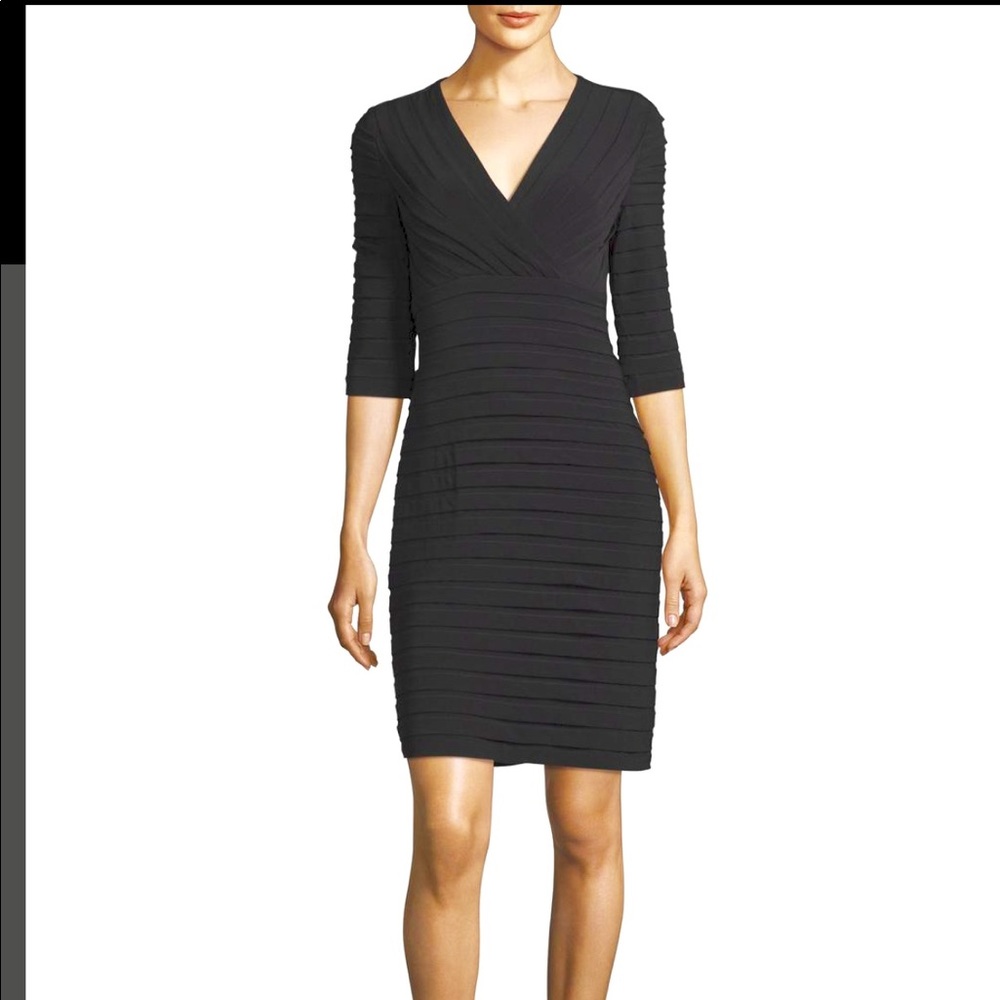 Adrianna Papell LBD -- Sheath Cocktail Dress