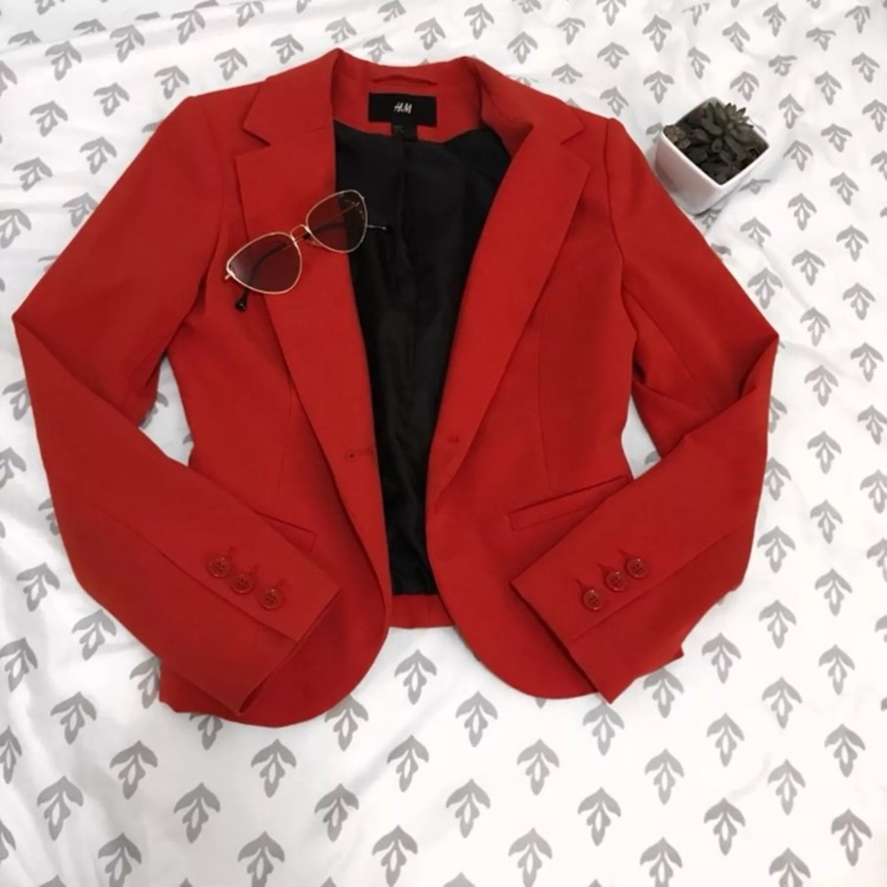 H&M Red Blazer
