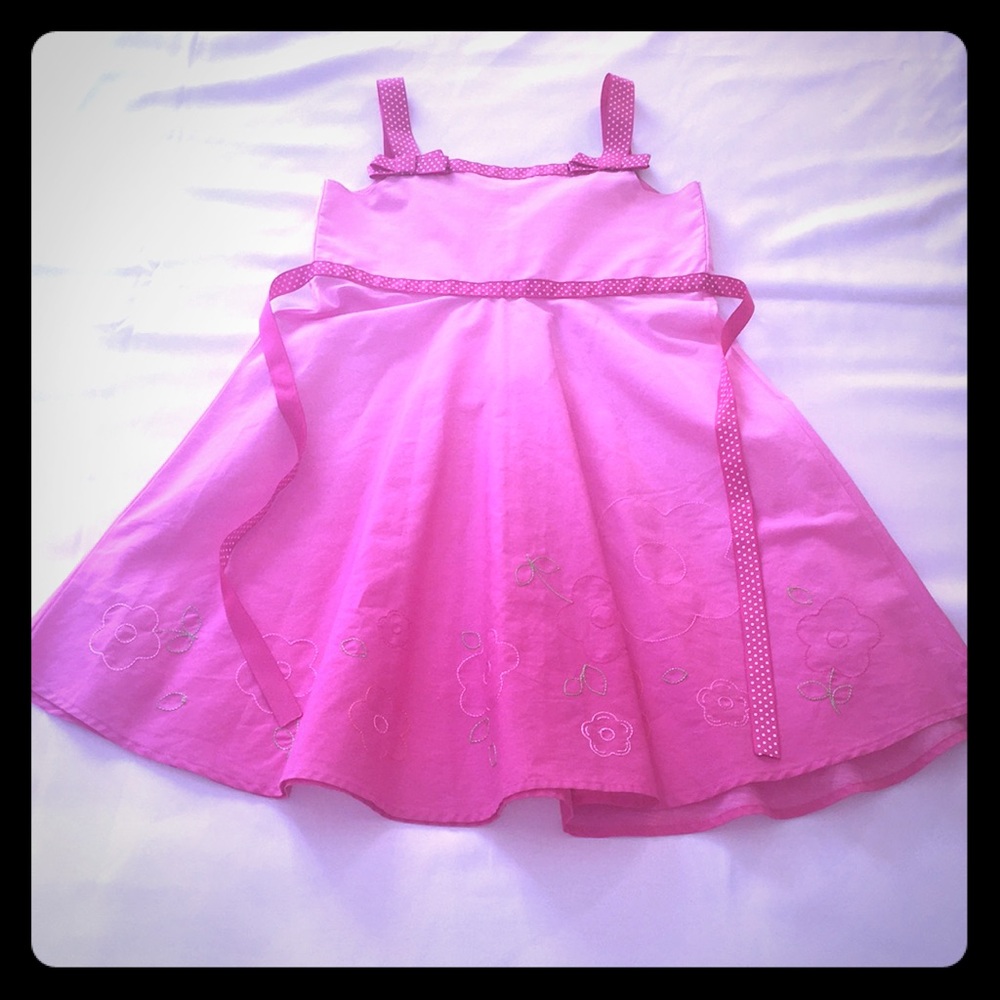 EUC Blueberi Boulevard Pink Dress Sz 6