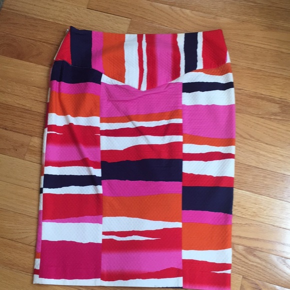 New! DVF multi color pencil skirt. Never worn!! - Picture 2 of 4