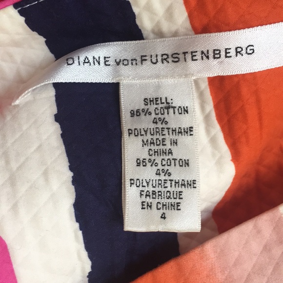 New! DVF multi color pencil skirt. Never worn!! - Picture 3 of 4