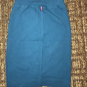 Womens pencil skirt blue