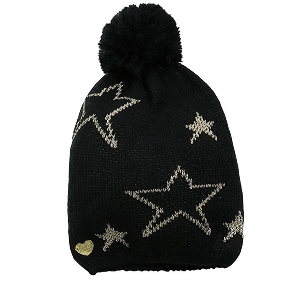 betsey johnson // star knit hat + gloves gift set - Picture 2 of 3