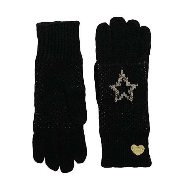betsey johnson // star knit hat + gloves gift set - Picture 3 of 3