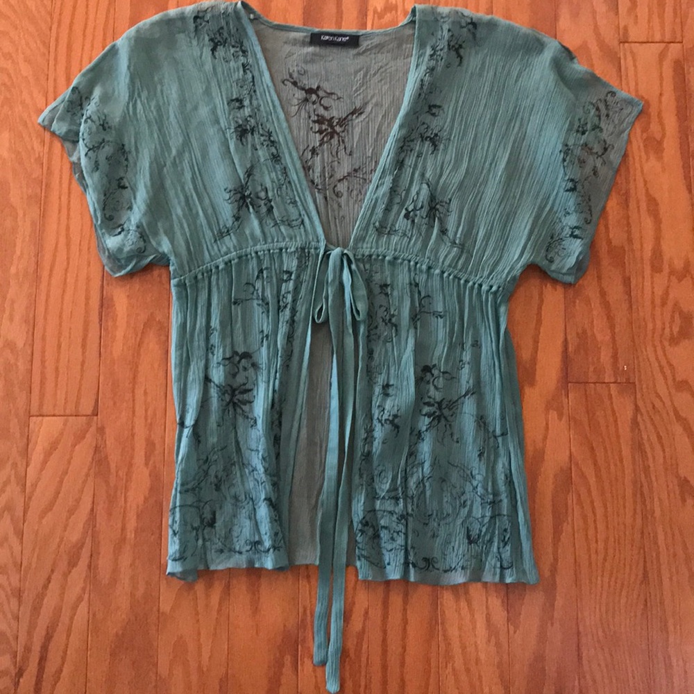 Green Swim Cover-up