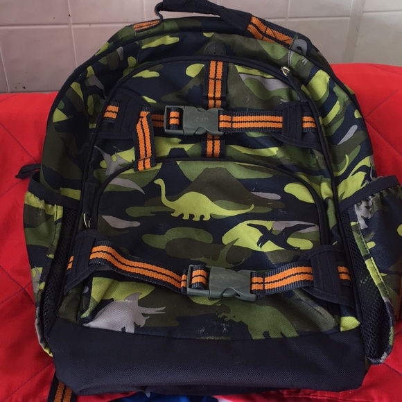 pottery barn dinosaur backpack