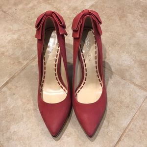 New Enzo Angiolini Pink Heels Sz 7M
