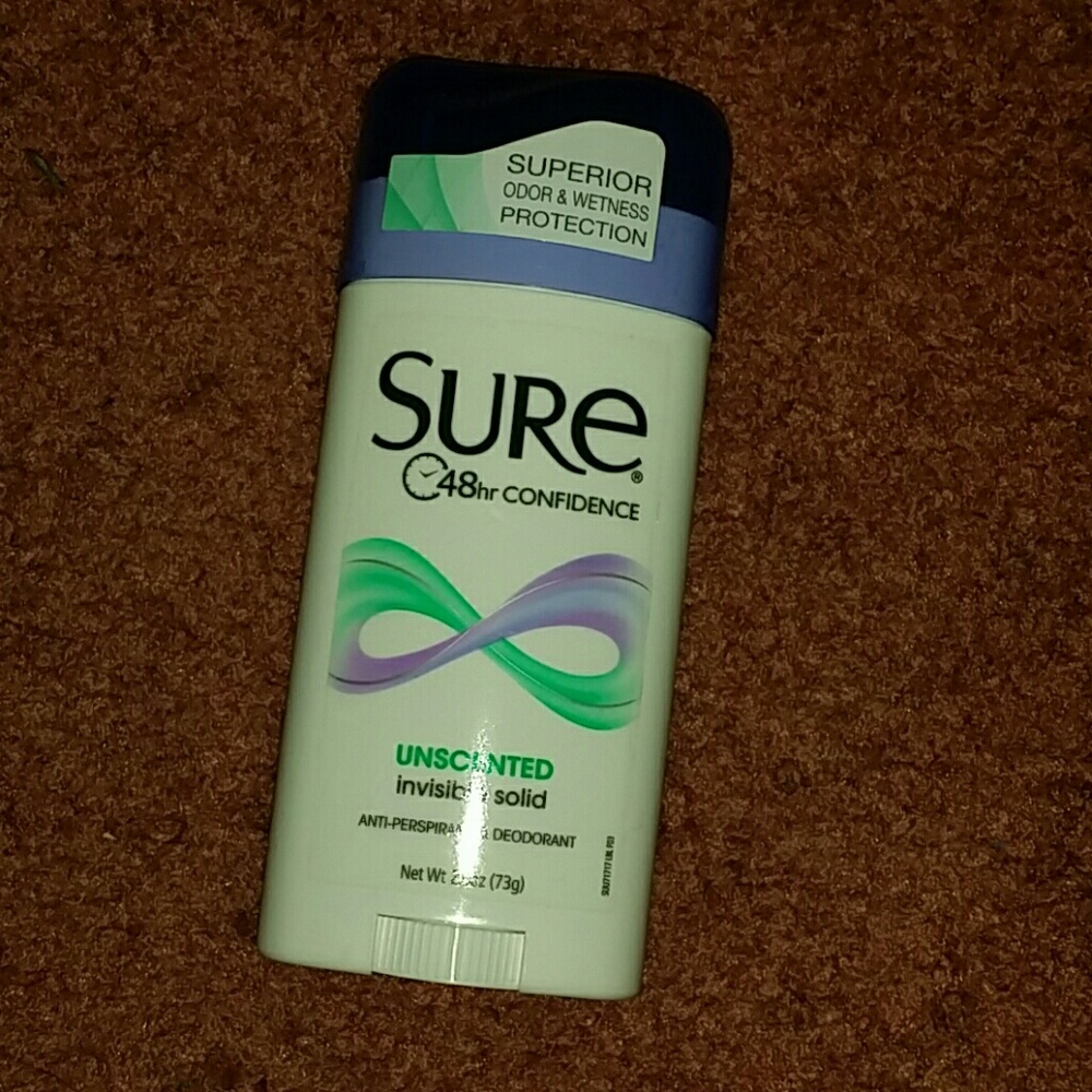 Unscented women's deodorant