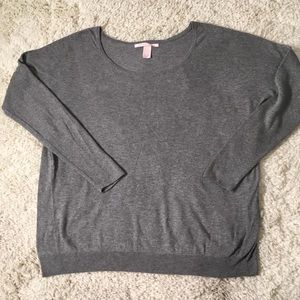 VS Gray Oversized Sweater