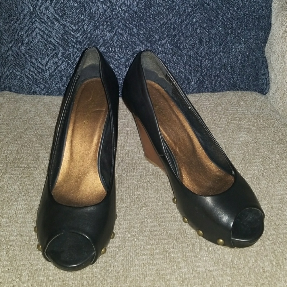 Leather wedges - Picture 4 of 4