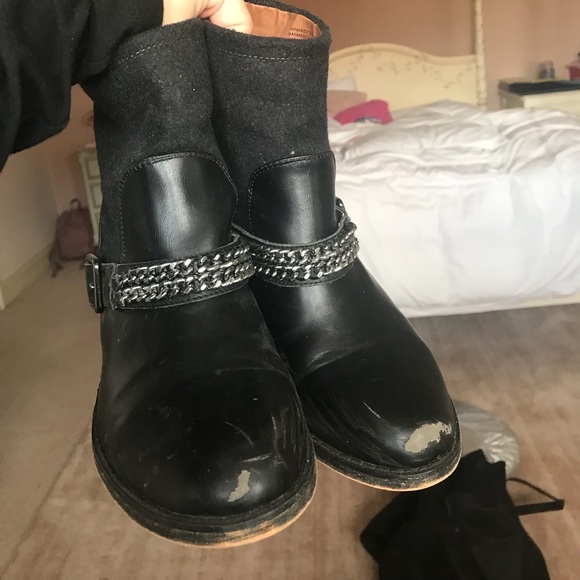 Loft Size 8 Ankle Black Boots - Picture 4 of 4