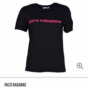 NWT Paco Rabanne Black Tshirt, size XL
