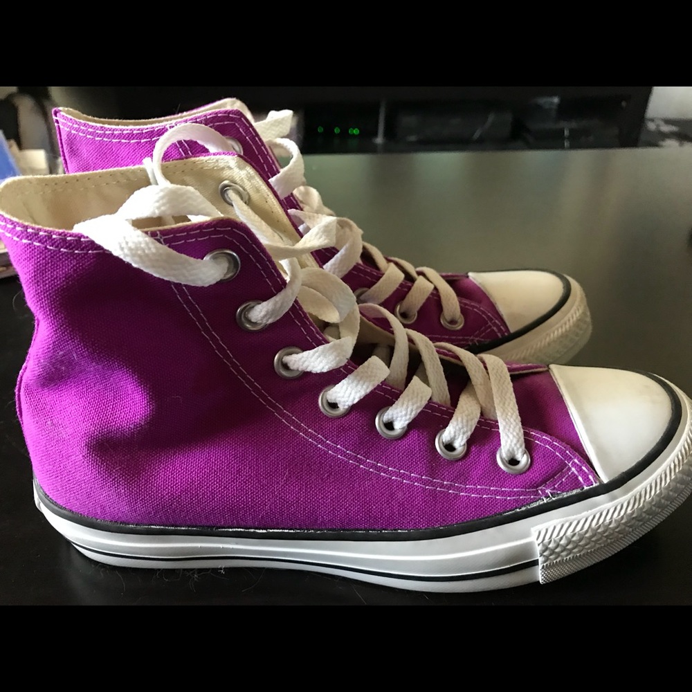 Purple converse