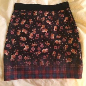 Zara mini pencil skirt