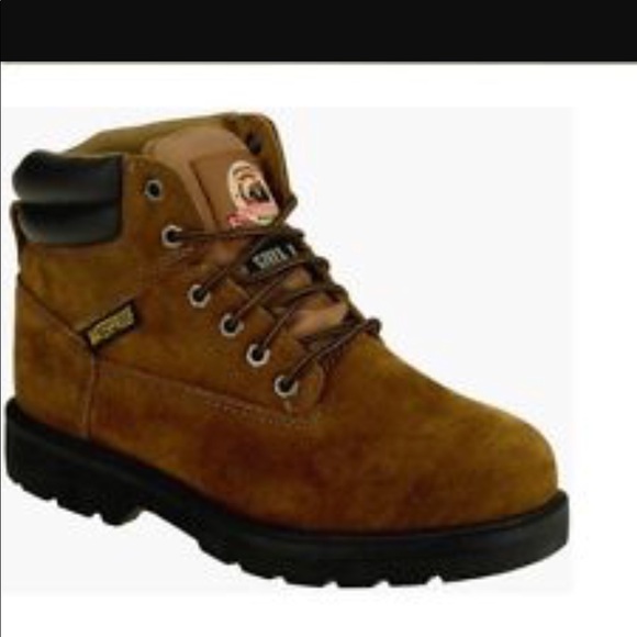 Unisex Suede Waterproof Composite Toe Boots - Picture 1 of 6