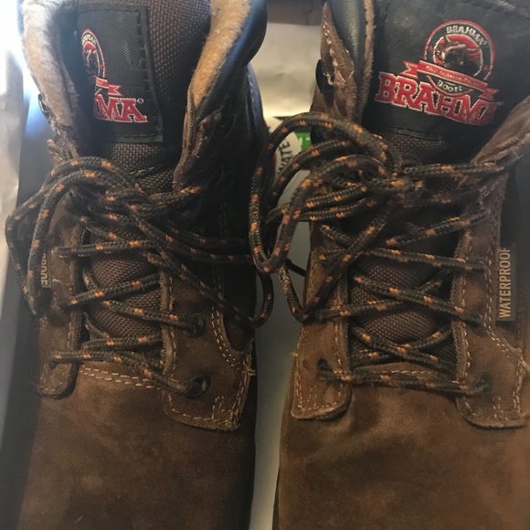 Unisex Suede Waterproof Composite Toe Boots - Picture 6 of 6