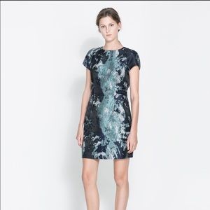 Zara Blue Cocktail Dress