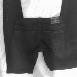 Black true religion skinny jeans
