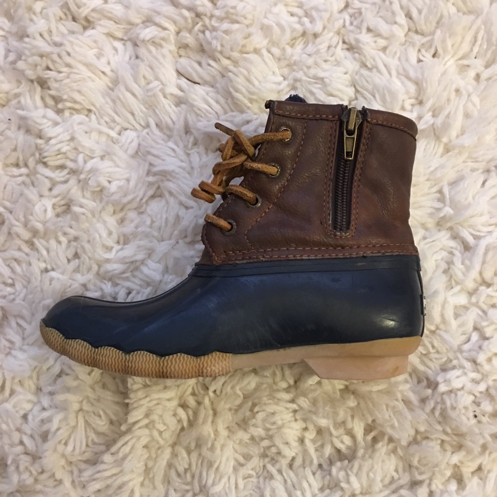 Sperry Saltwater Duck Waterproof boots. Youth.