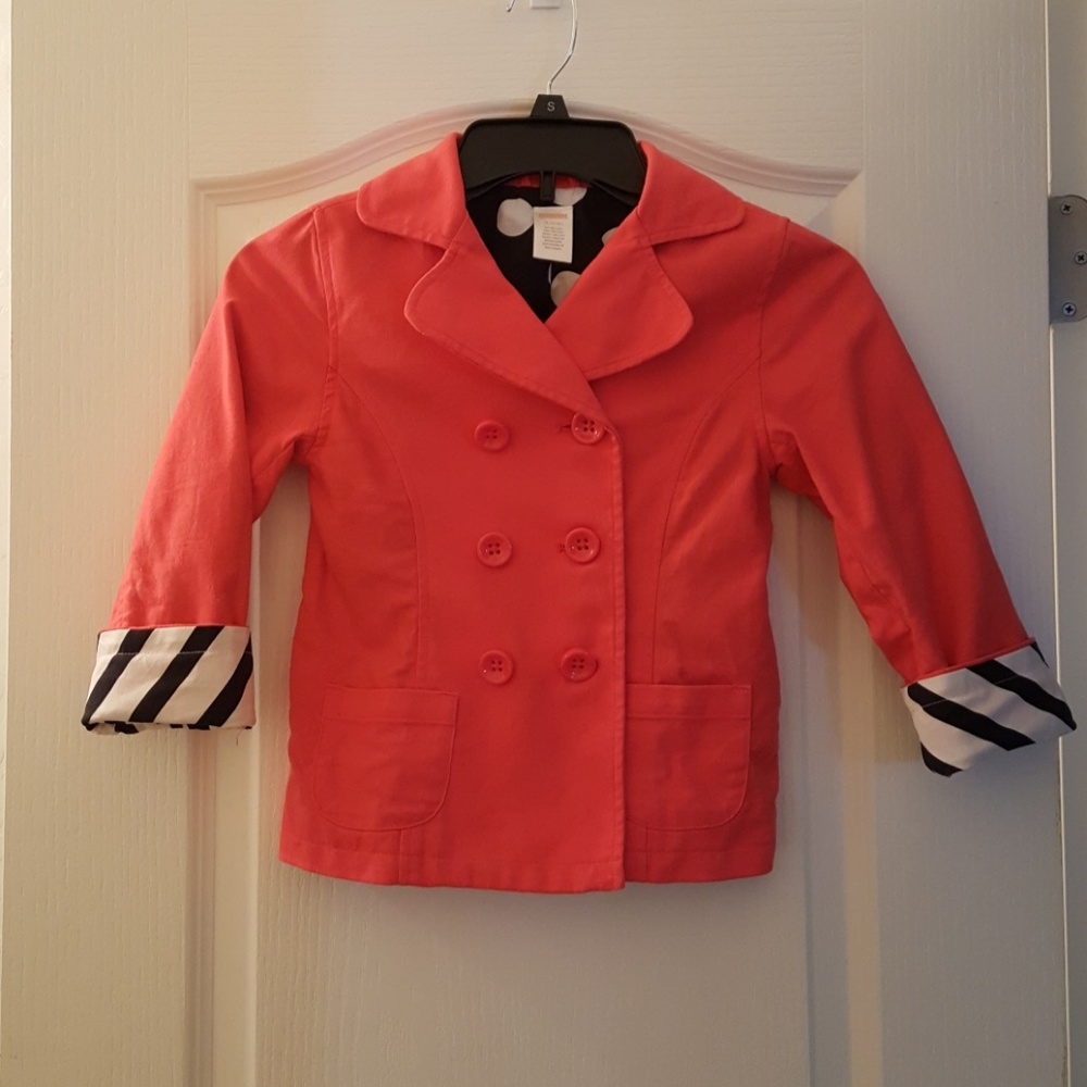 Gymboree double breasted twill jacket