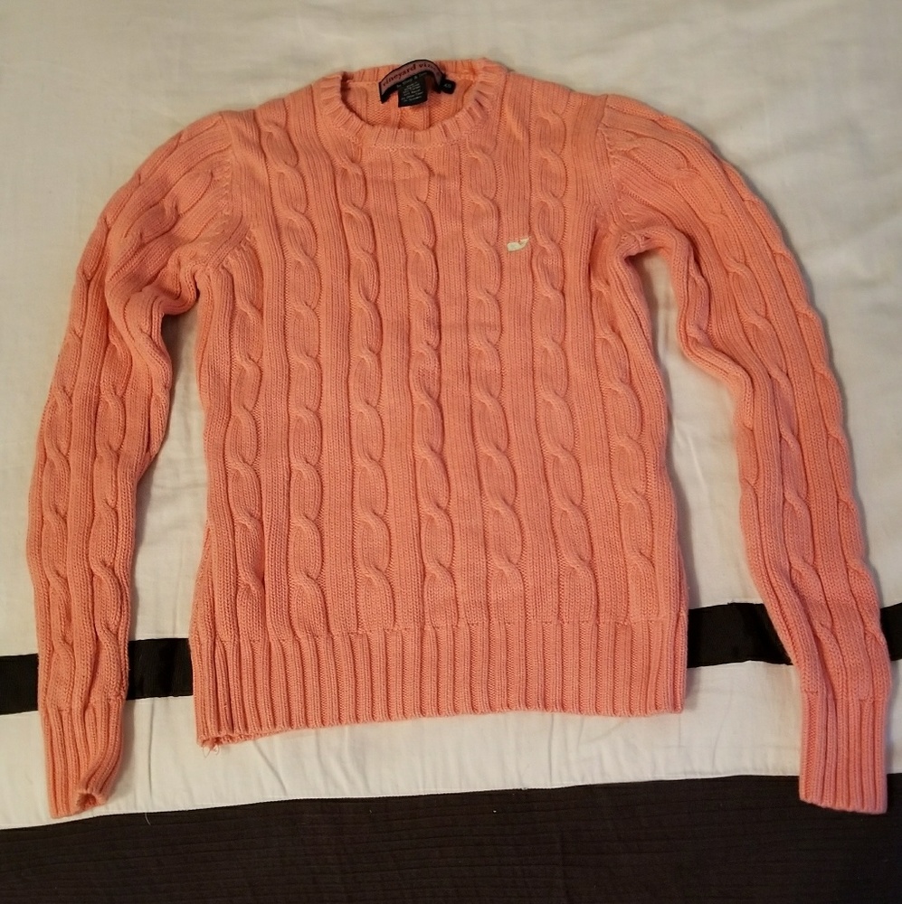 Vineyard Vines pink sweater