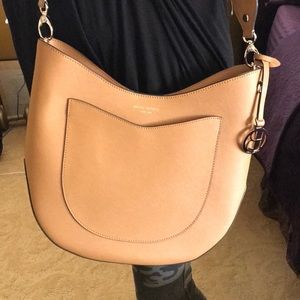 NWOT Henri Bendel over the shoulder tan bag