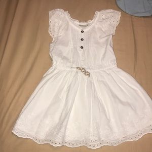 White Toddler Dress