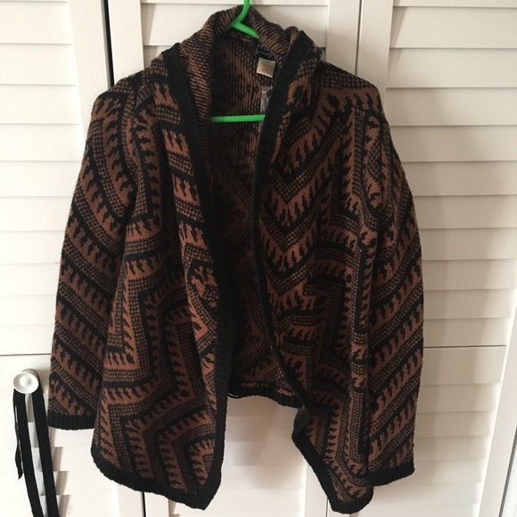 Ronny Kobo Zig Zag Cardigan - Picture 1 of 7