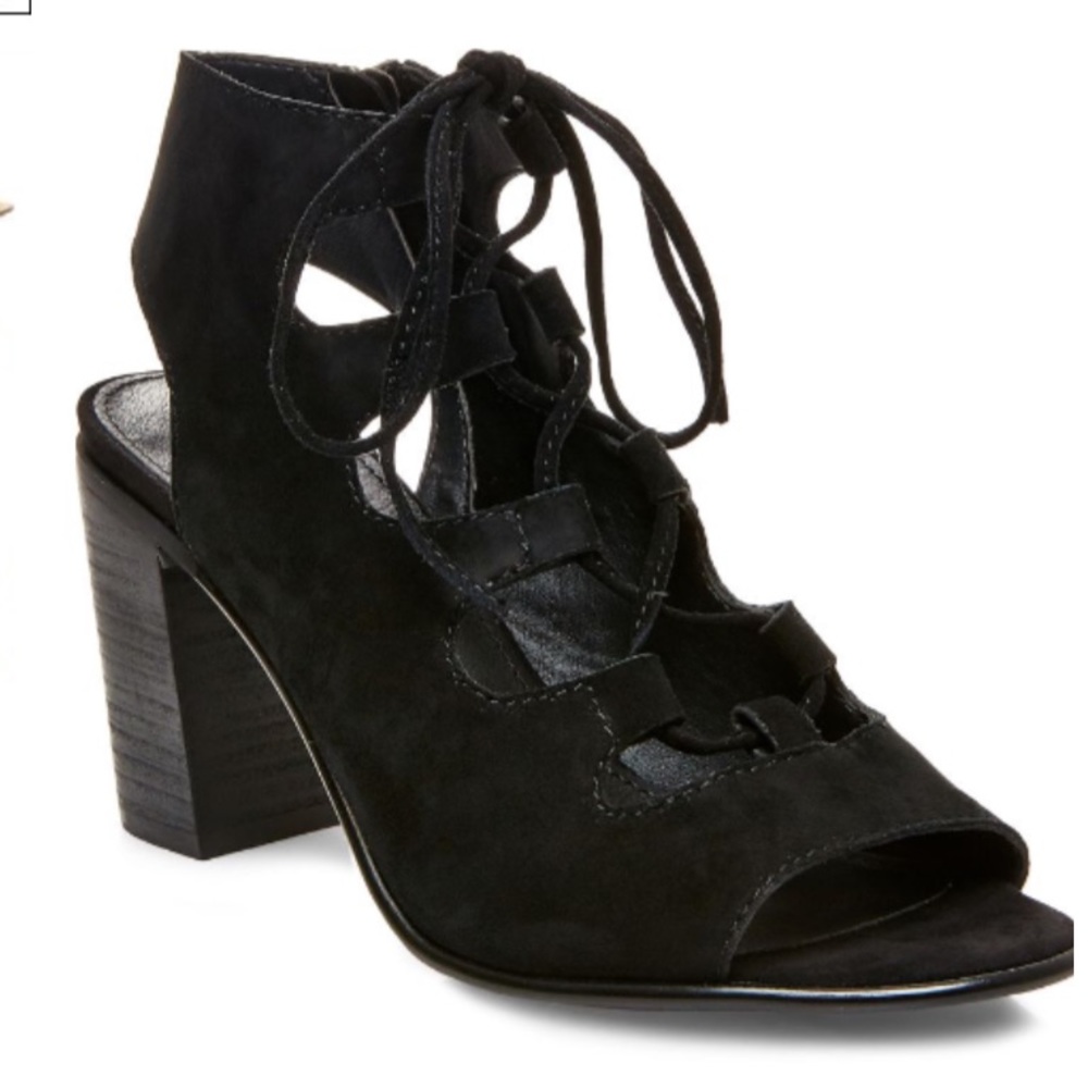 Steve Madden Nilunda Suede Lace-Up Sandals