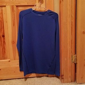 Layer 8 blue long sleeve shirt