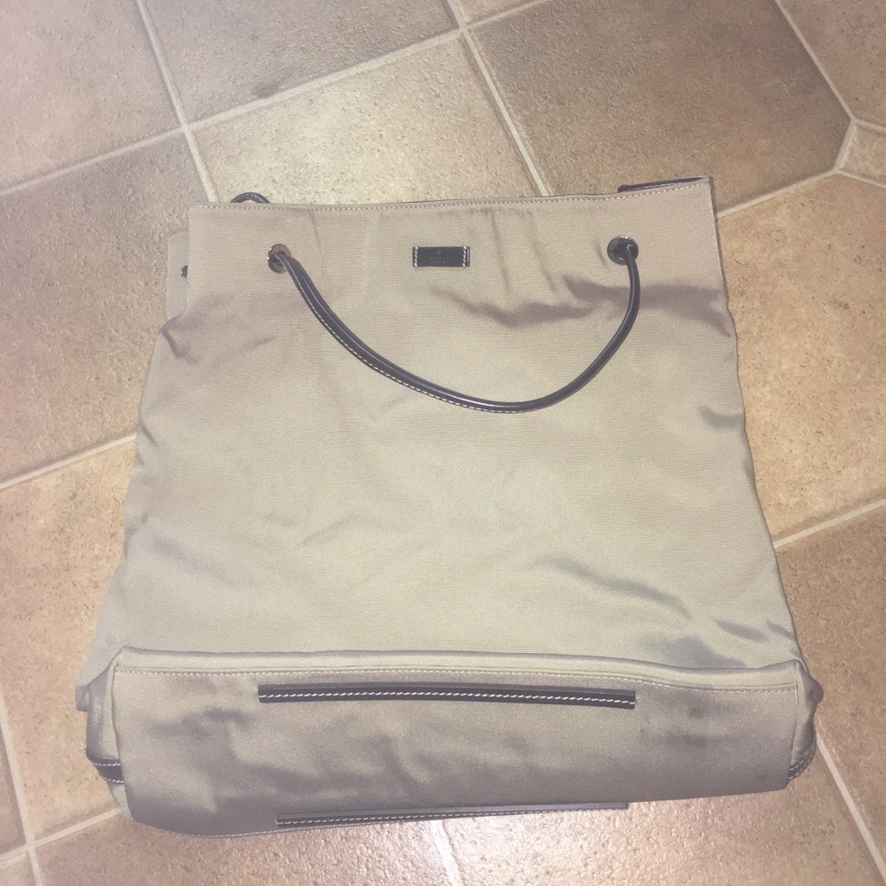 Gucci canvas tote