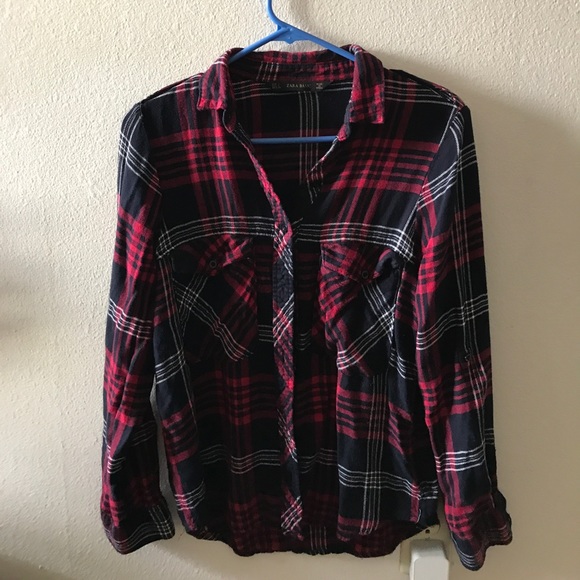 Zara Tops - Zara Plaid Flannel Zara Tops - Zara Plaid Flannel