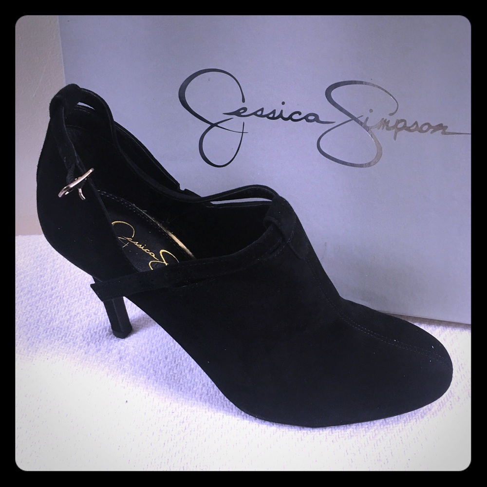 😎BLACK Suede-like  Jessica Simpson😎