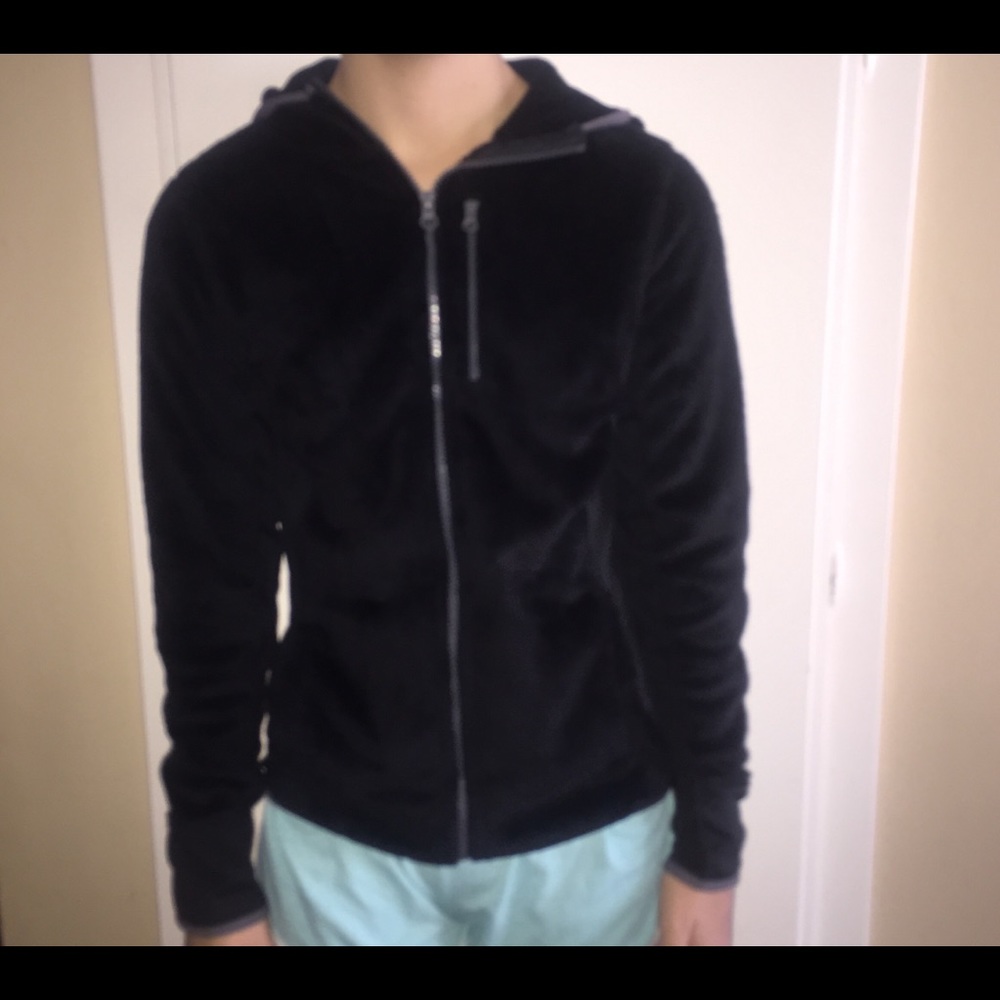 New, very soft, thin fleece sweatshirt