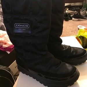 COACH Rain/Snow boots 🤷🏼‍♀️