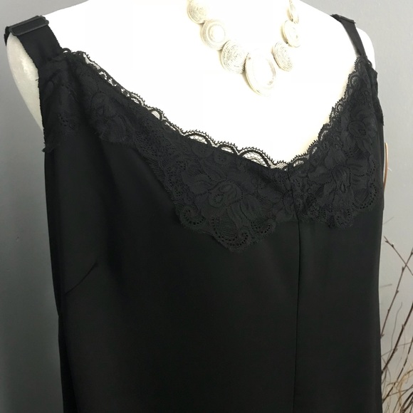 Black Slip Dress - Glamour X Lane Bryant - Picture 4 of 8