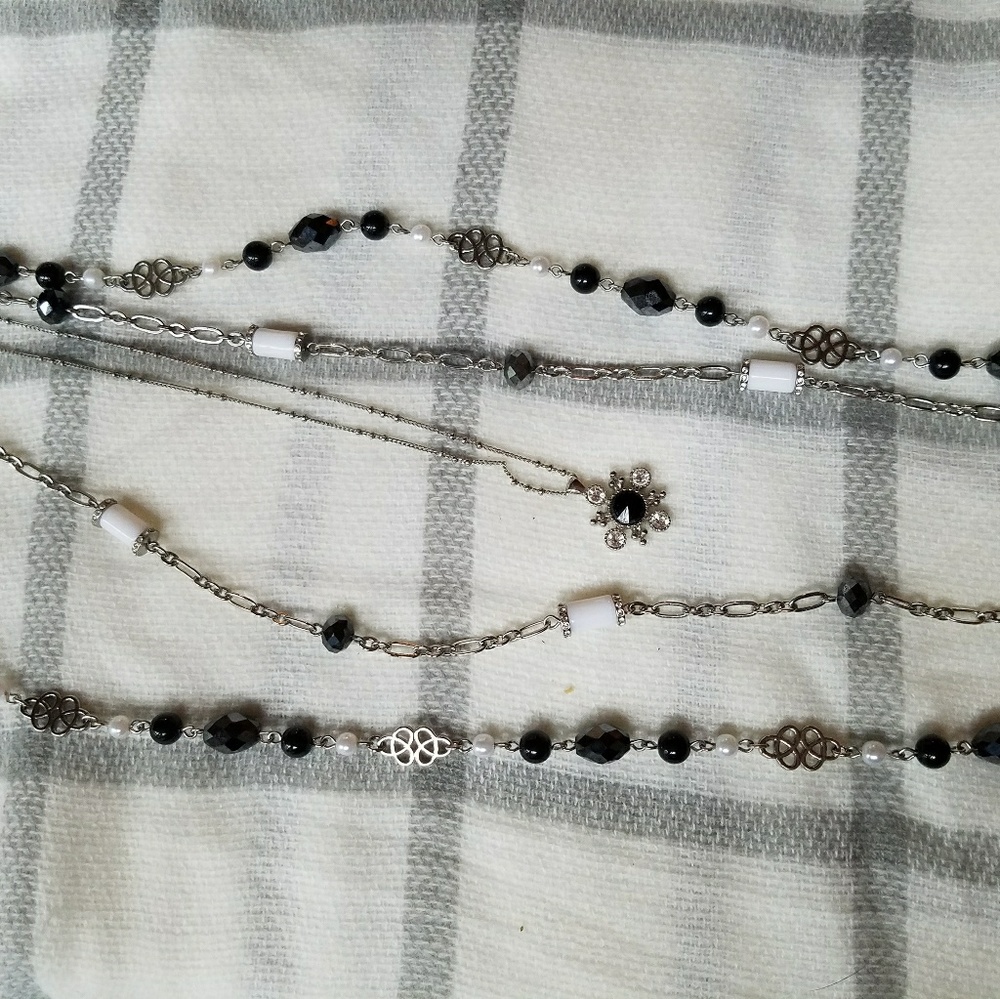 Beautiful triple strand necklace