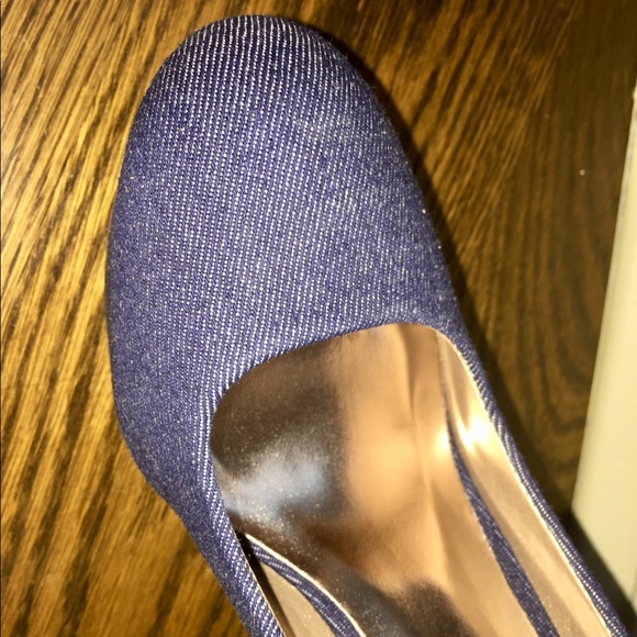 Blue Adorable Heels Denim - Picture 4 of 8