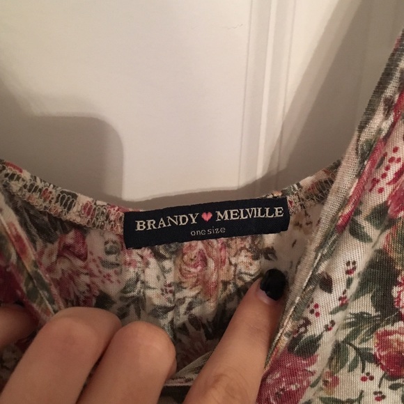 Brandy Melville Floral Dress - Picture 3 of 4